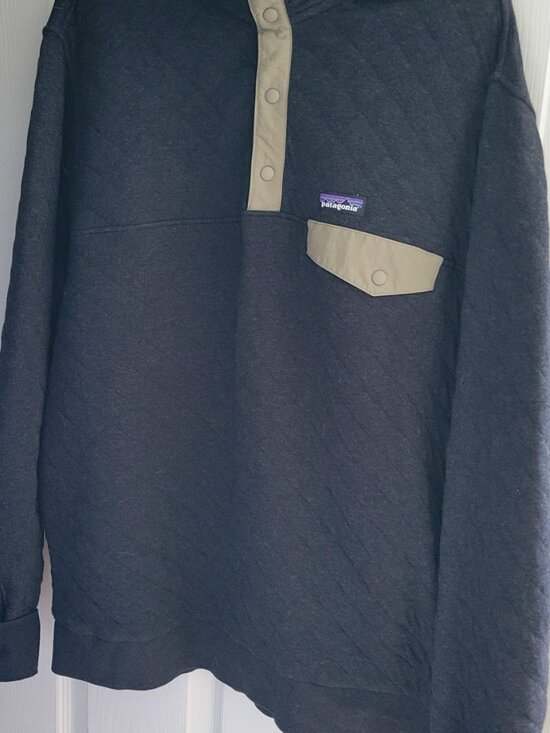Patagonia Other - Patagonia Men's XL Organic Cotton Quilted Snap-T Pullover